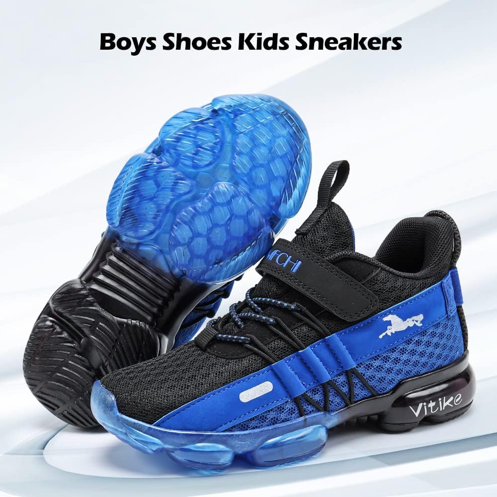 Boys Girls Sneakers Kids Mesh Lightweight Running Tennis Shoes