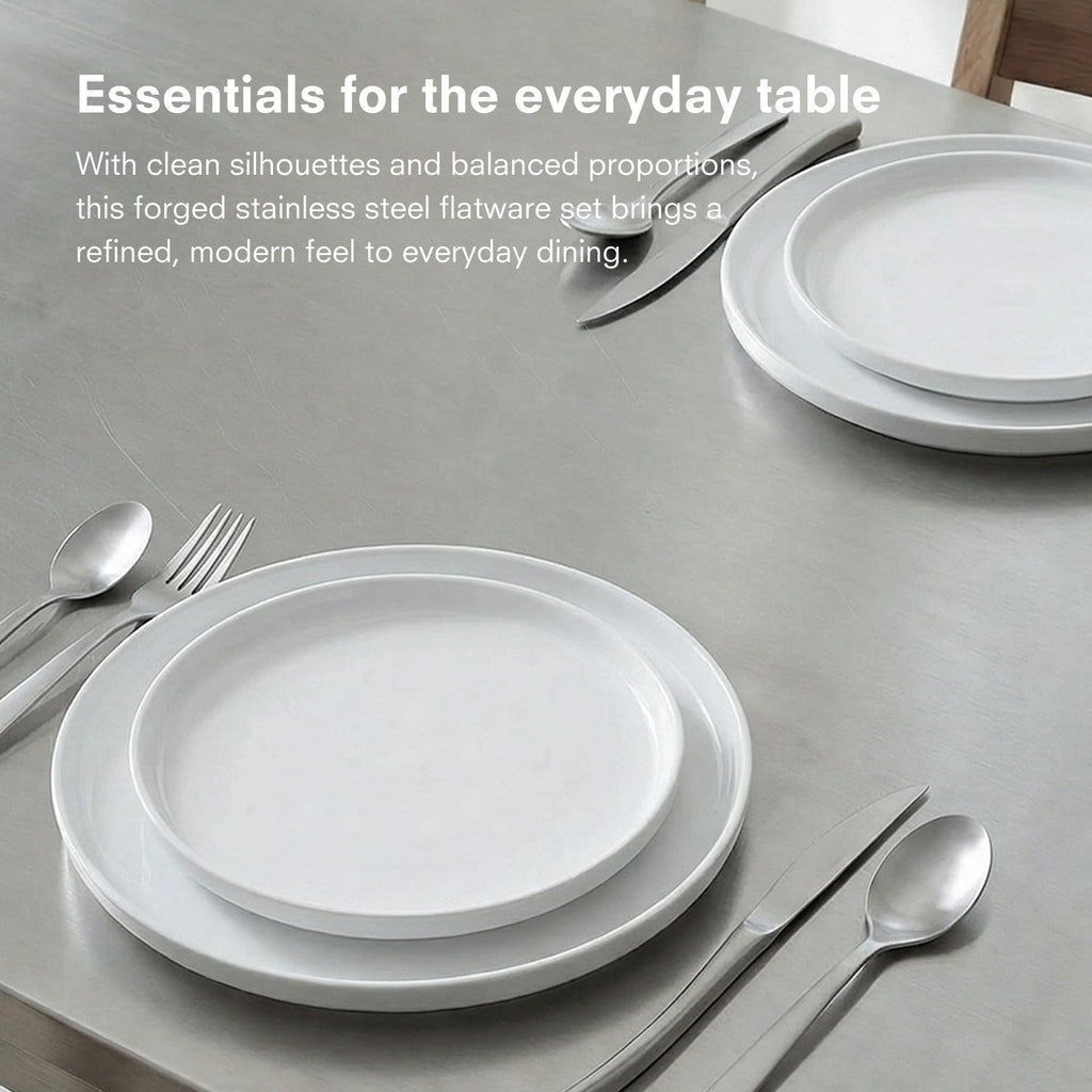 18/10 Stainless Steel Forged Flatware Set | 20 Piece Set