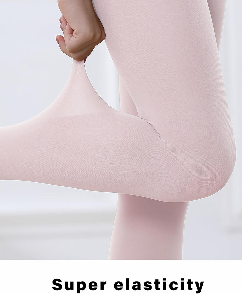 Girls' Footed Ballet Tights for Dance Class Toddler Kids