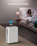 2000 Sq. Ft Dehumidifier for Basement, 30 Pint Dehumidifiers for Home, Bedroom and Bathroom