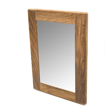 Teak Rectangular Mirror