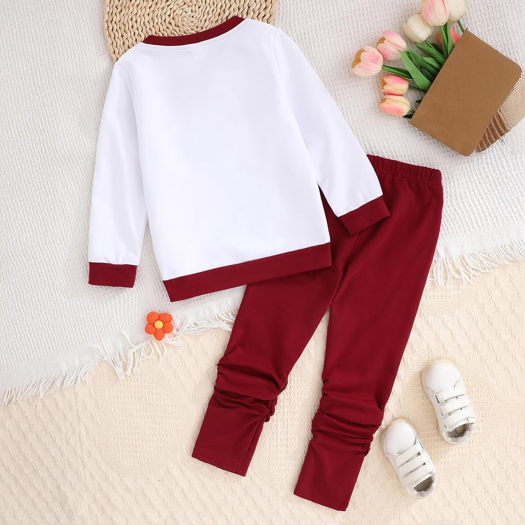 Toddler Baby Girls Clothes Long-sleeve Tie Dye Hoodie Sweatshirt Pants Hooded Outfit Set