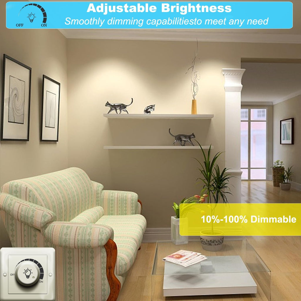 Par38 Flood Light Bulbs Outdoor/Indoor Daylight,150W Equivalent