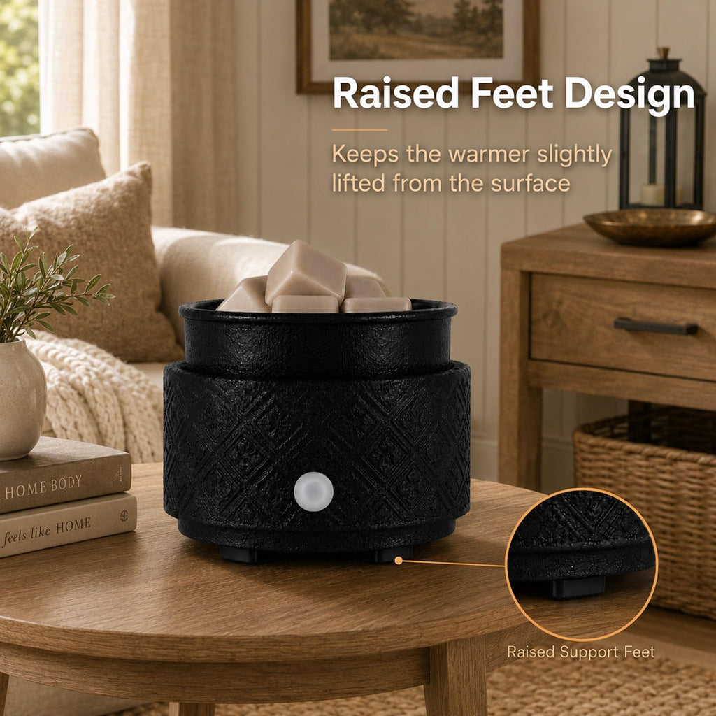 Ceramic Wax Melt Warmer for Scented Wax Melts 3-in-1 Electric