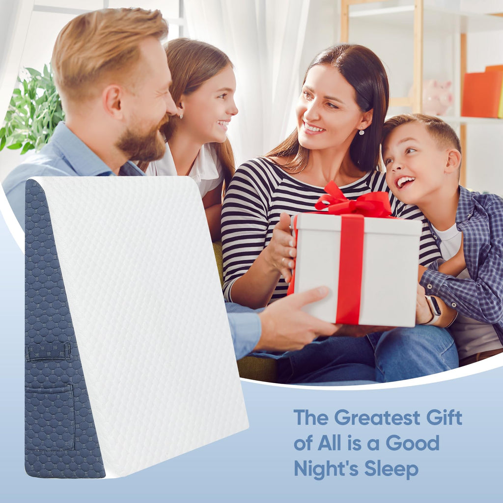 Wedge Pillow for Sleep Apnea, 7.5inch Bed Wedge