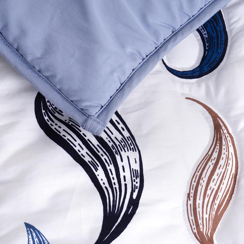 Noisy Mouse - Boho Little Man Mustache, Premium, 100% Organic Cotton 4-Piece Baby Boy Nursery Bedding Crib Set | Baby