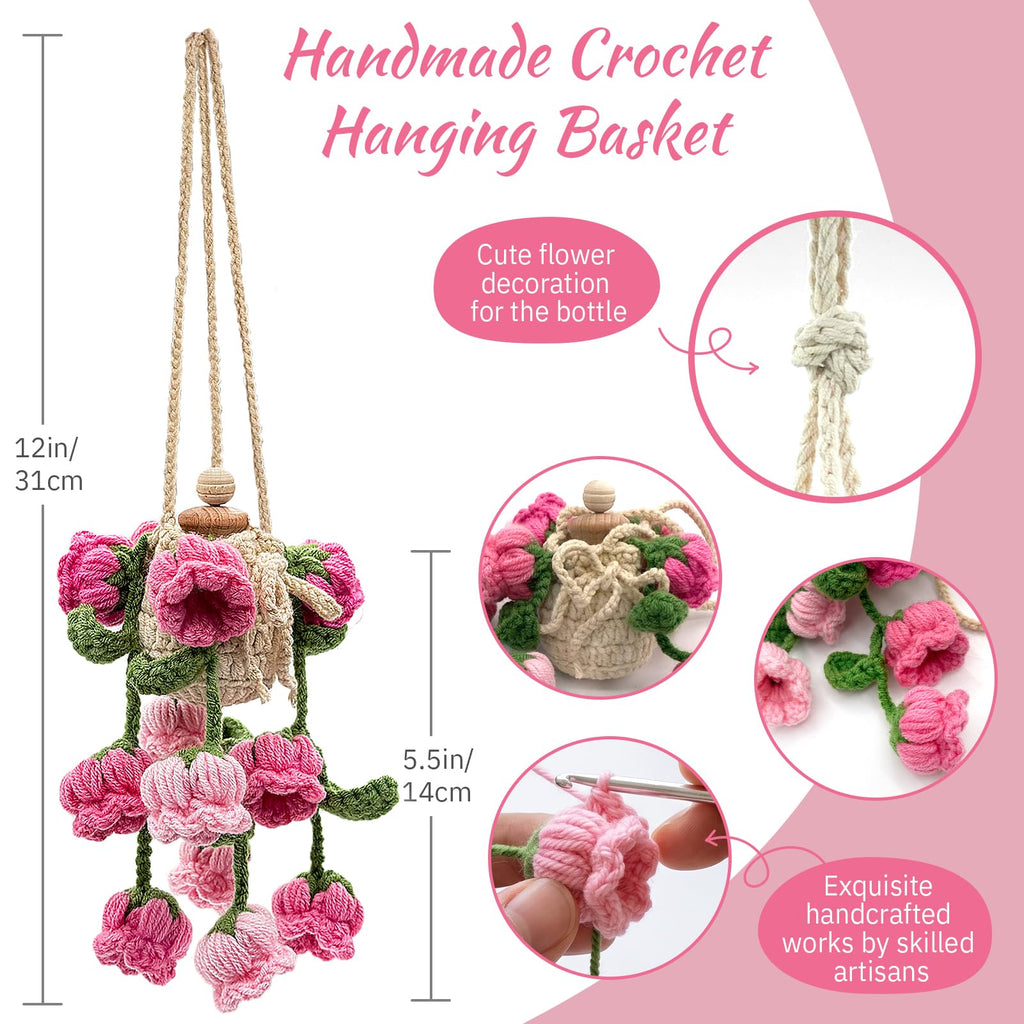 Crochet Car Air Freshener Diffuser Hanging