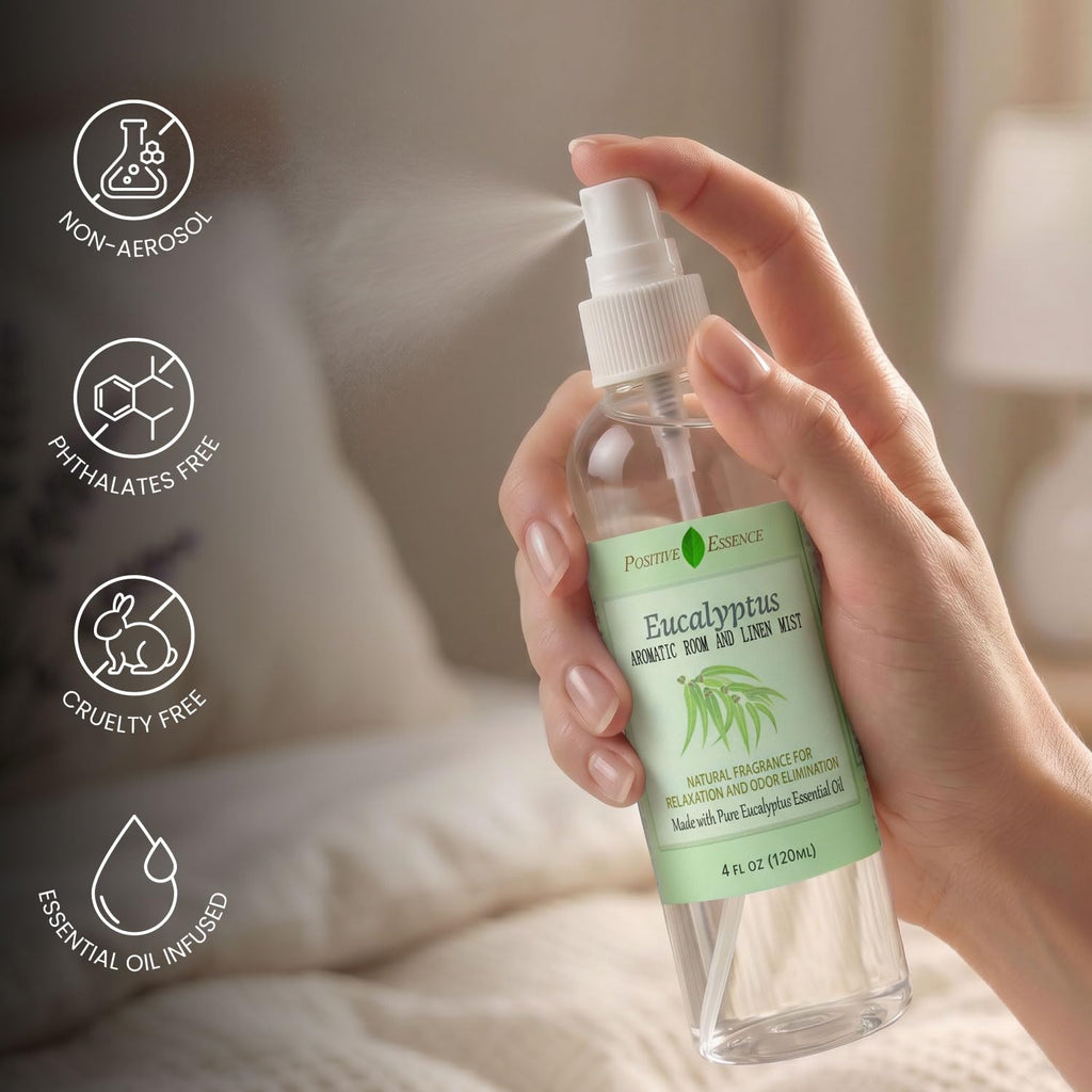 Eucalyptus Room Spray & Linen Spray, Home Fragrance, 4.06 fl oz