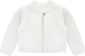 Baby Girls' Long Sleeve Shrug, Knit Girls Cardigan, Childrens Bolero