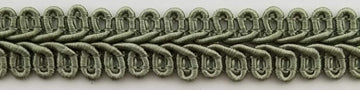 1/2" Chinese French Braid Gimp Trimming - 10 Continuous Yards - Many Colors! (Sage)