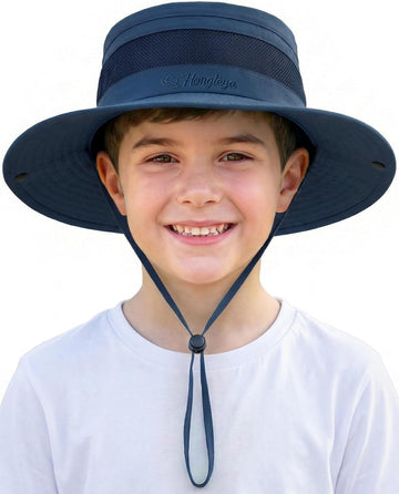 Kids Sun Hat UPF 50+ Toddler Bucket Summer Hat Fishing Outdoor