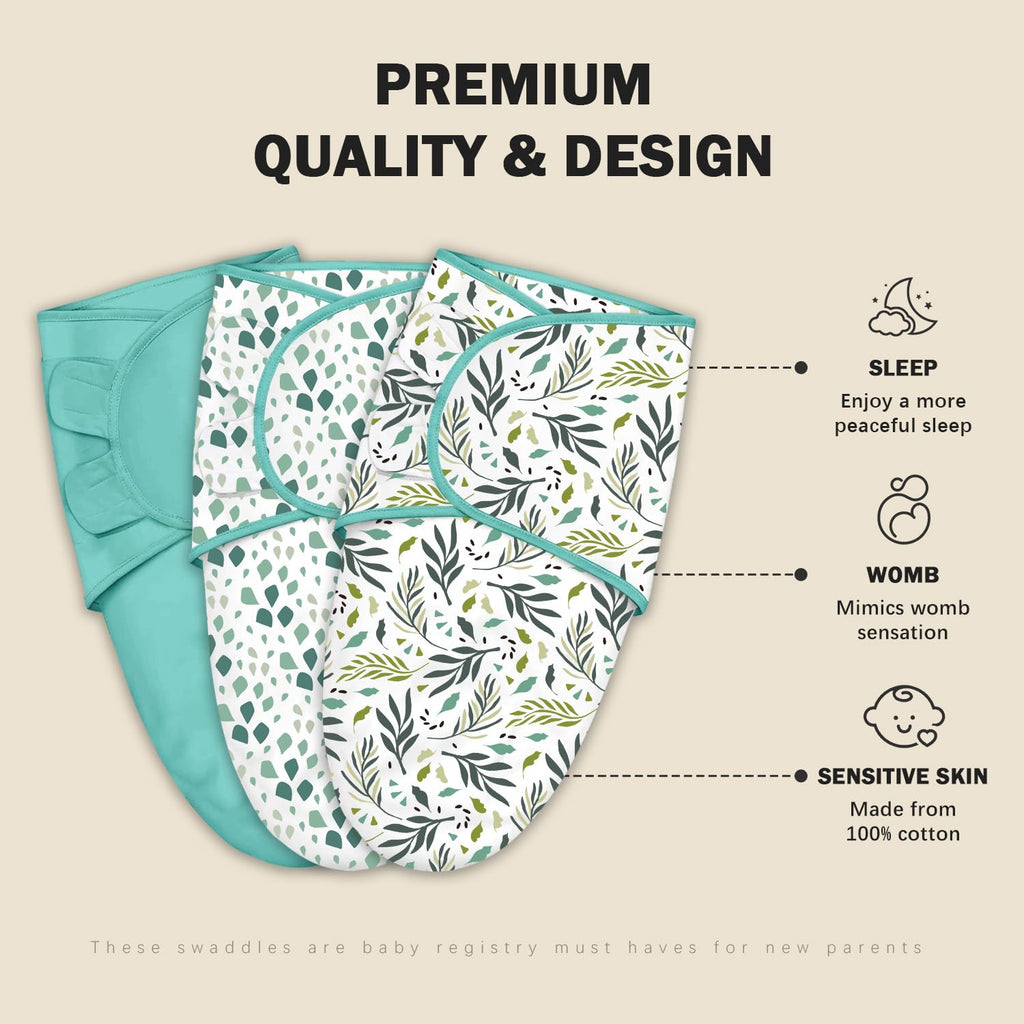 Pack Baby Swaddle Sleep Sacks - Swaddle Sack - Ergonomic Baby Swaddles Blanket Warp for Boys and Girls