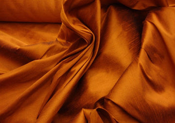 58" Wide Harvest Shantung Dupioni Faux Silk Drapery Dress Fabric Per Yard