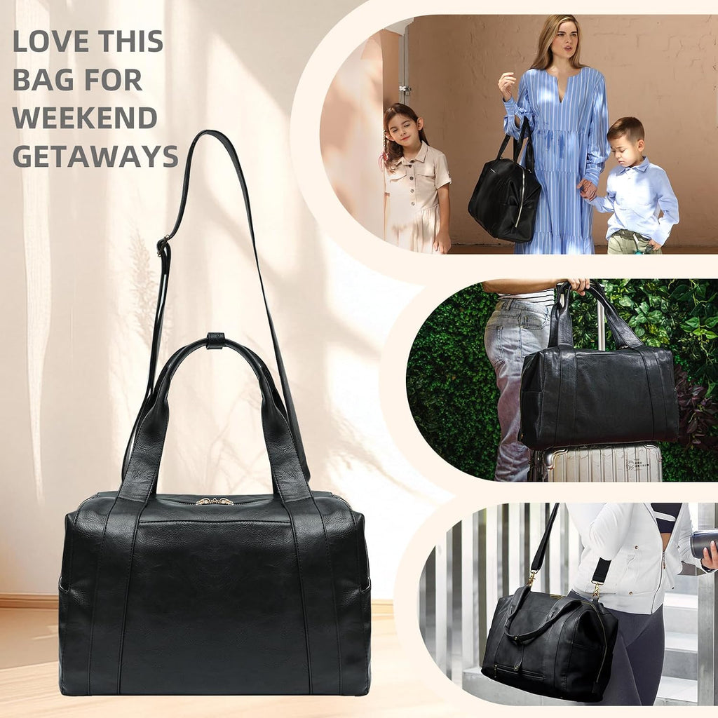 Leather Diaper Bag Backpack Baby Leather Diaper Bag Tote
