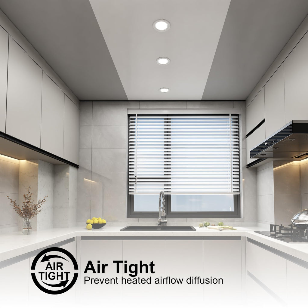 4 Inch Remodel Recessed Lighting Housing IC Rated UL-Listed 8Pack