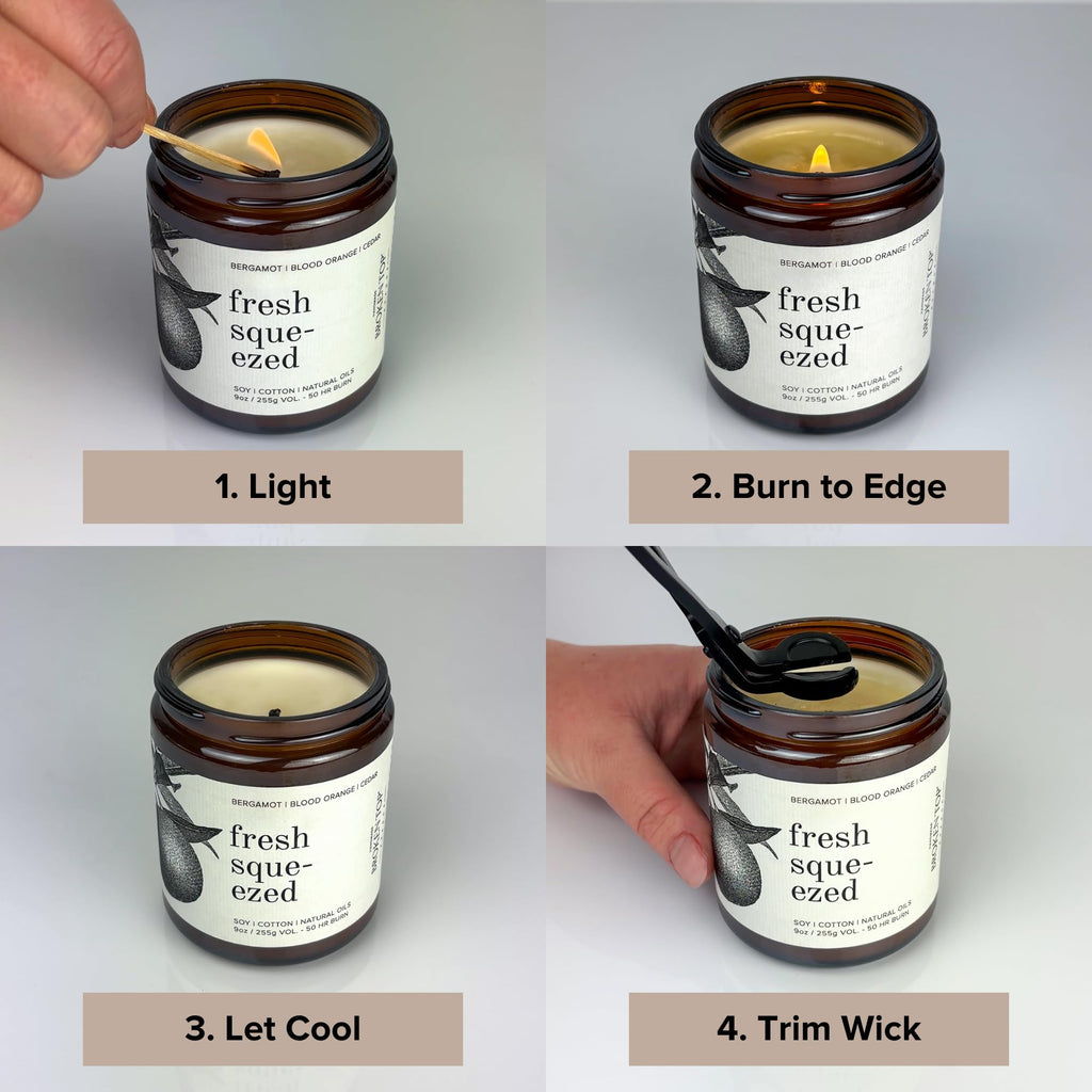 Top Cardamom Vanilla Soy Candle, Tonka Cedar Spices, 9 oz