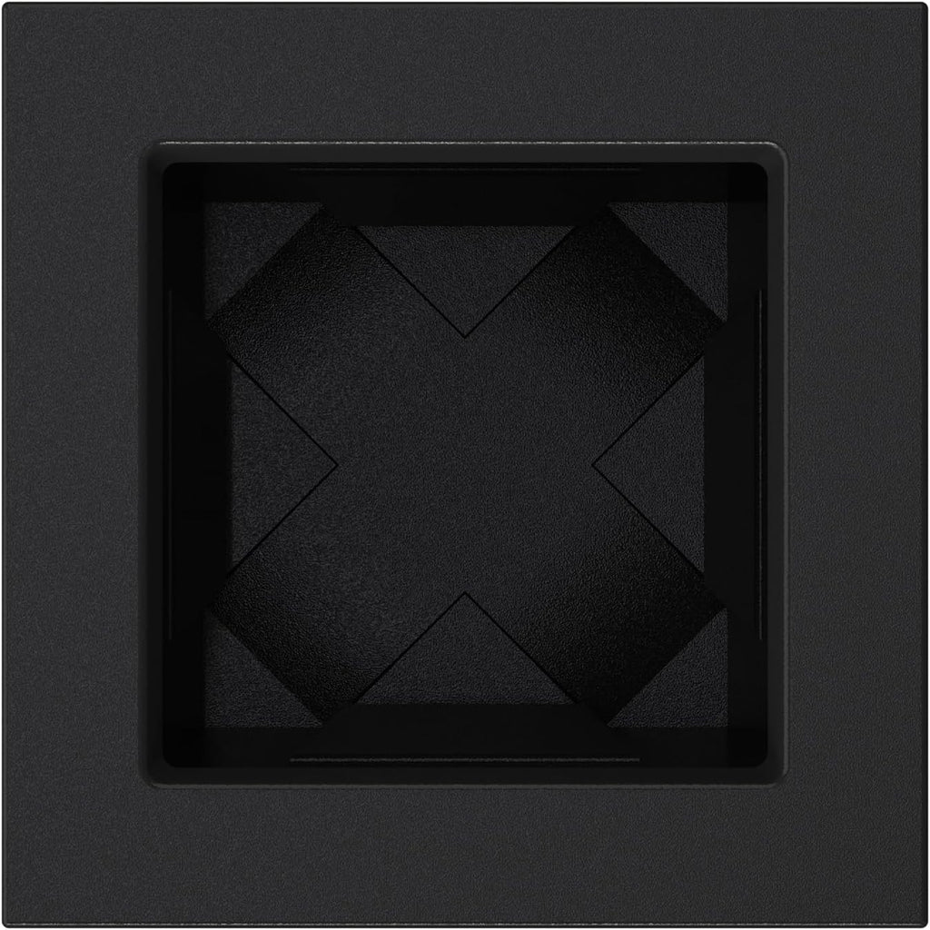 Fairfield 40in Tall Square Planter, Black | Indoor/Outdoor, All season, Fade resistant, 15-year warranty