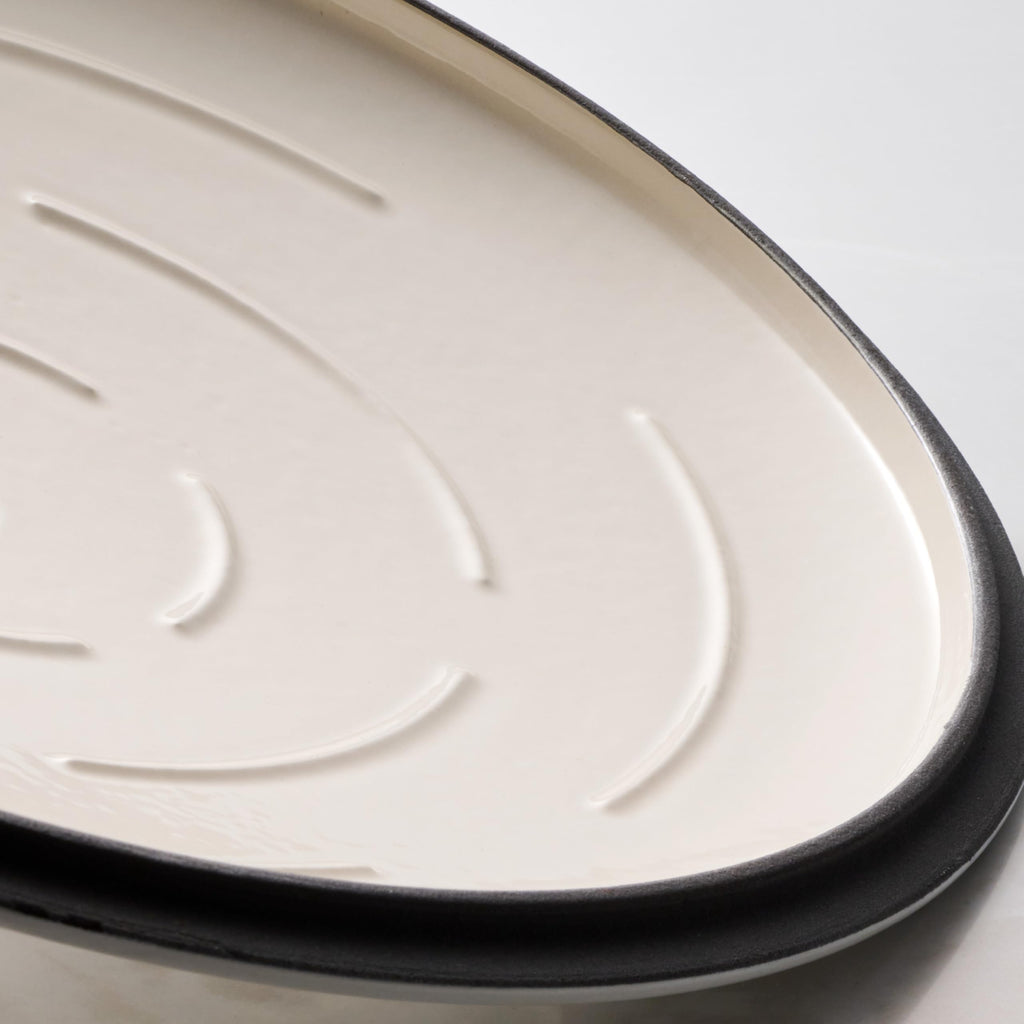 Bestow Enameled Cast Iron 4-Qt Braiser Pan with Lid, Cactus