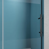56" -60 "W x 75" H Frameless Shower Door, Bathroom Sliding Shower Door