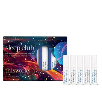 Sleep Club Gift Set - Travel Size Deep Sleep Mini Pillow Sprays, 5 x 5ml