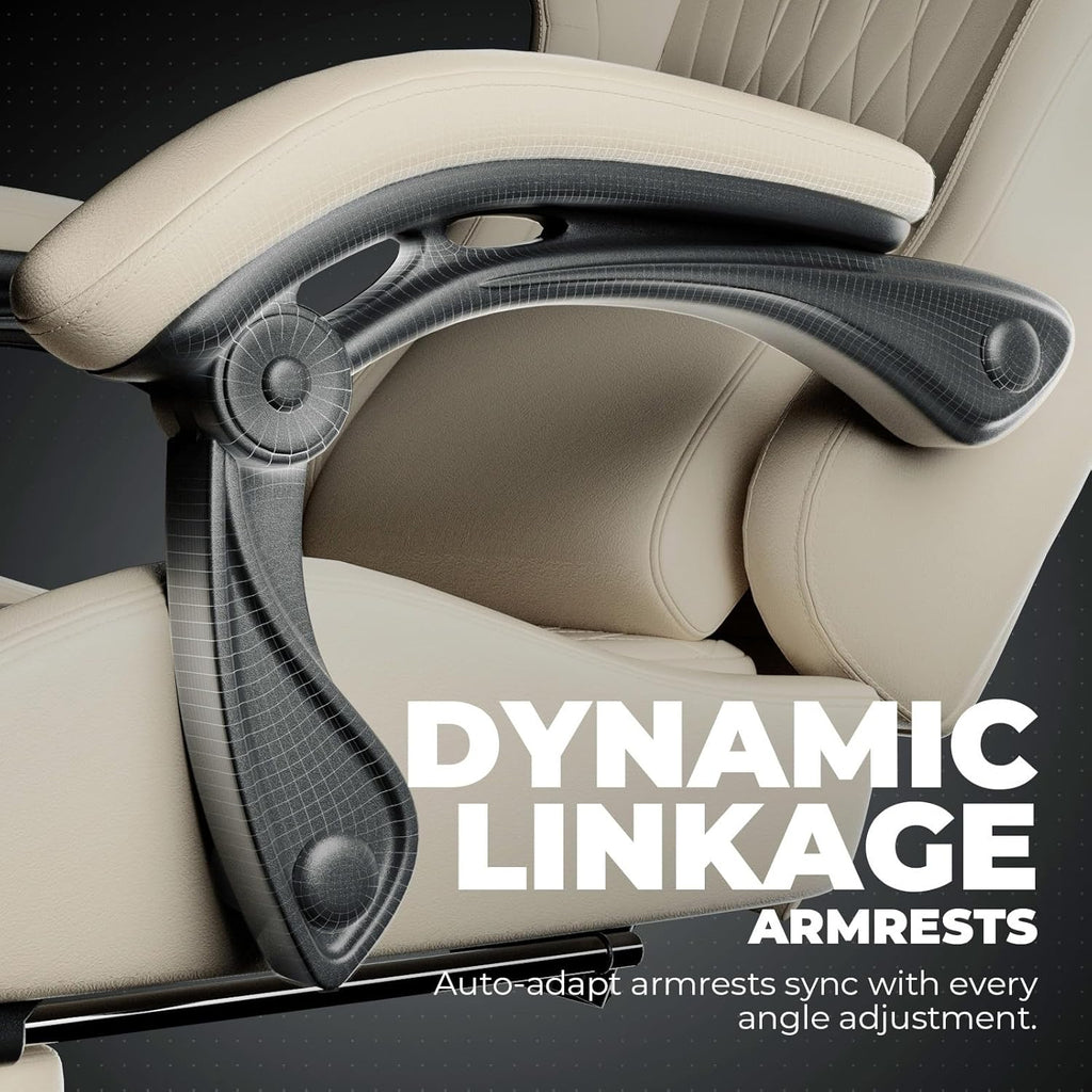 Gaming Chair with Speakers ACE-PRO, Computer Video Game Chairs with Footrest for Adults, Built-in Speakers, App