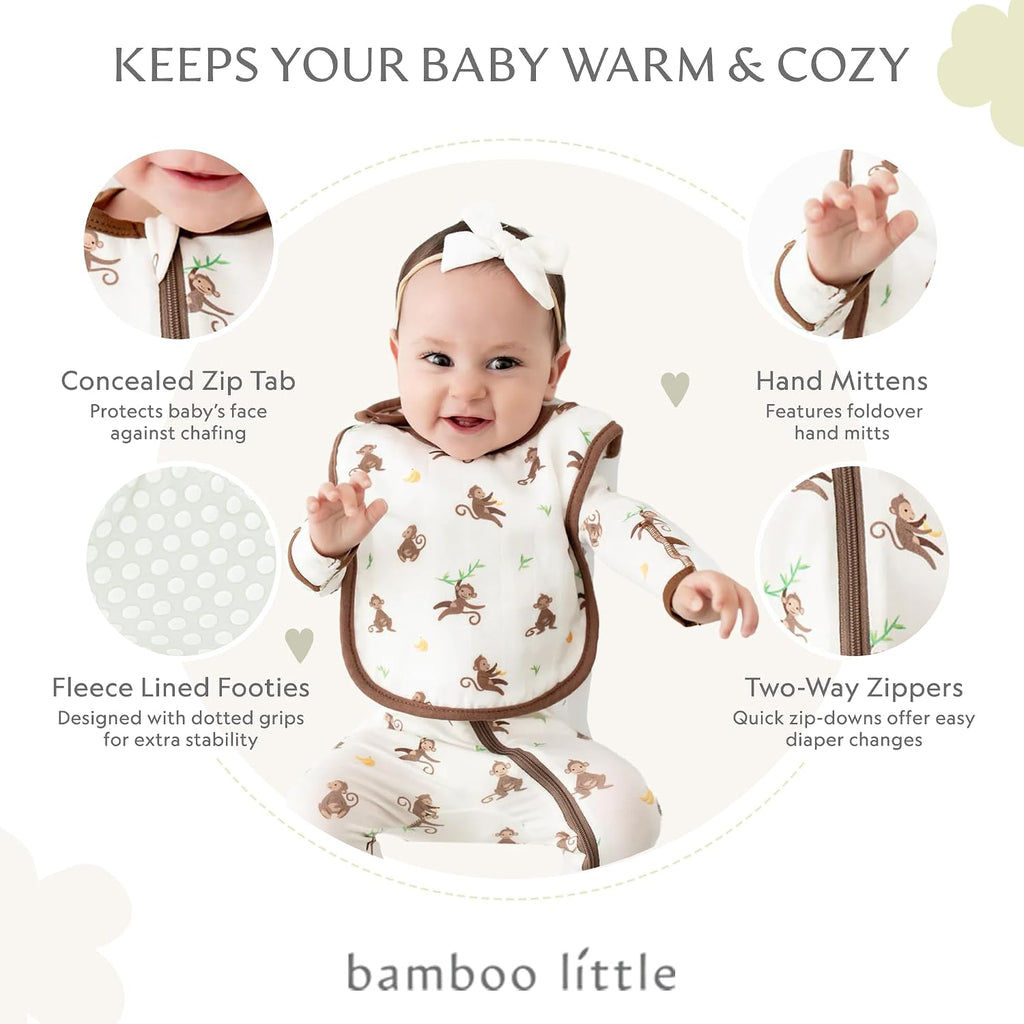 Soft Baby Clothes Footie Pajamas