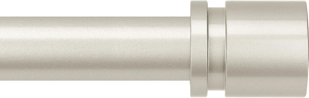 Curtain Rods for Windows 16 to 88 Inches Adjustable Length 1 Inch Diameter Window Curtain Rod with Aluminium End Cap
