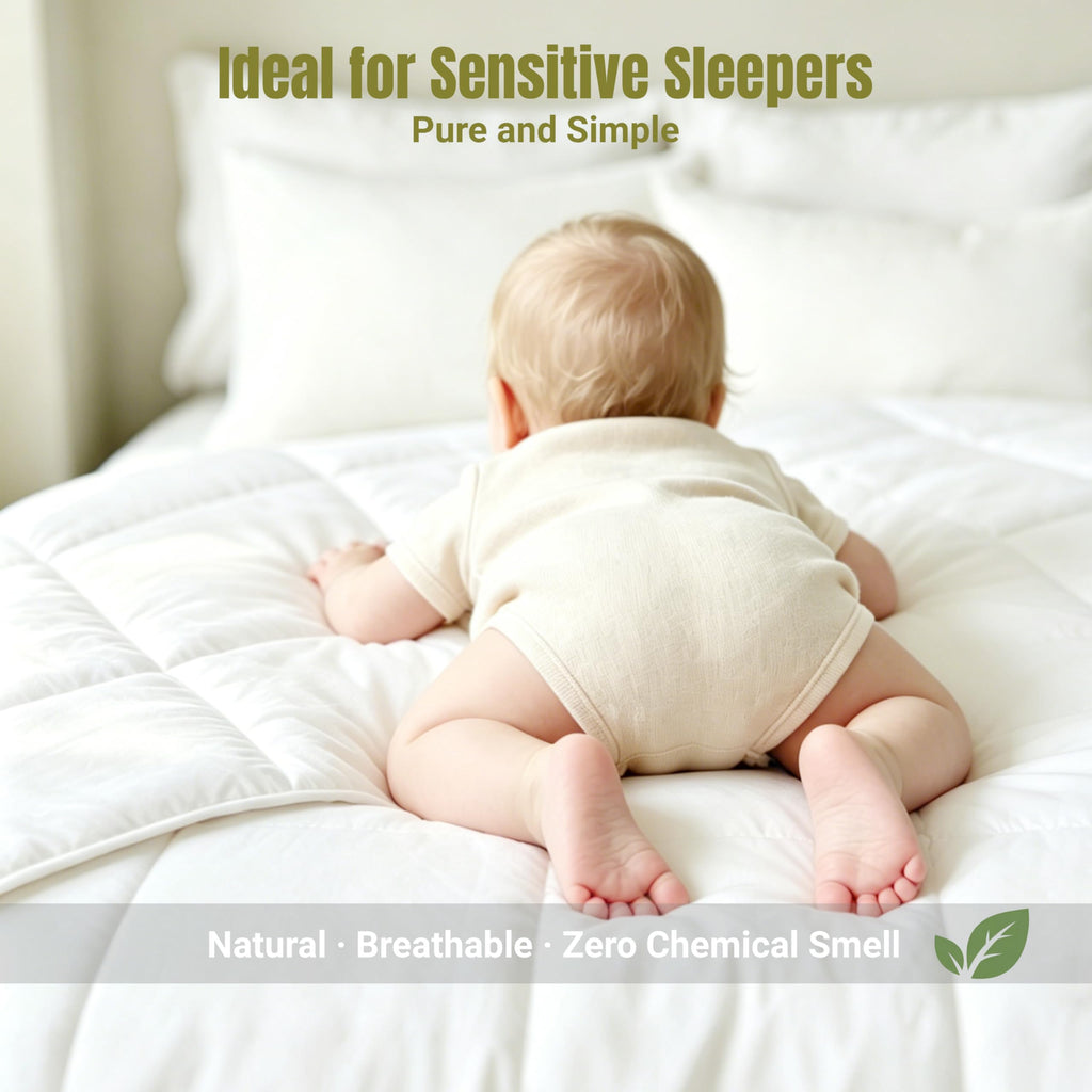 100% Australian Wool Comforter -All Season Breathable Duvet Insert