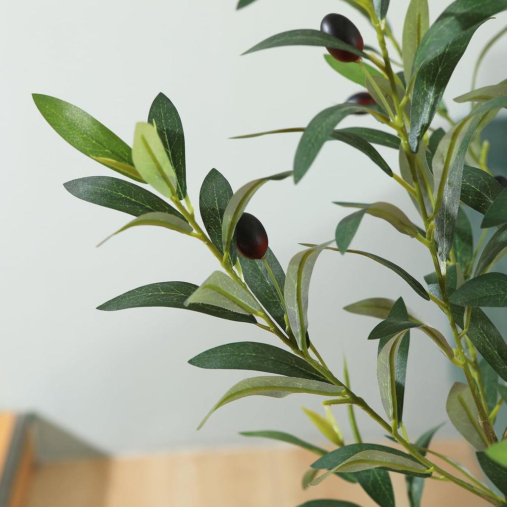 Artificial Olive Trees, 6 ft Tall Fake Olive Trees