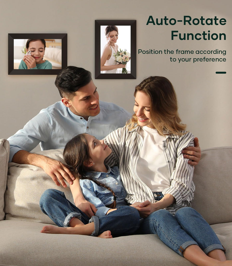 10.1" WiFi Digital Picture Frame No Subscription with Stand