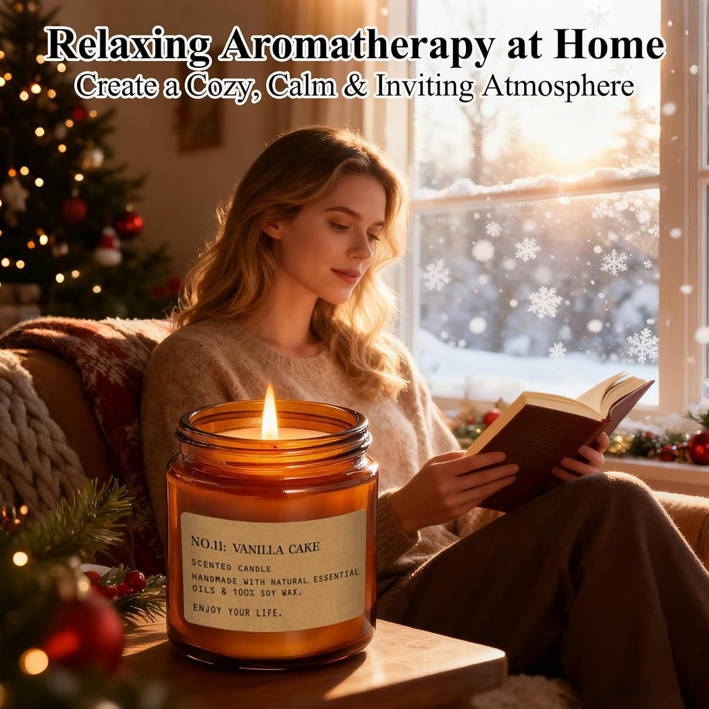 Scented Candles Gift Set,12 Pack Aromatherapy Candles Scented - Set of 12