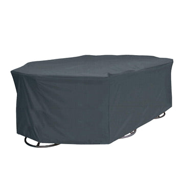 Premium 6-Chair Dining Set Outdoor Patio Furniture Covers, Waterproof Patio Chair Covers, Heavy Duty, UV Resistant