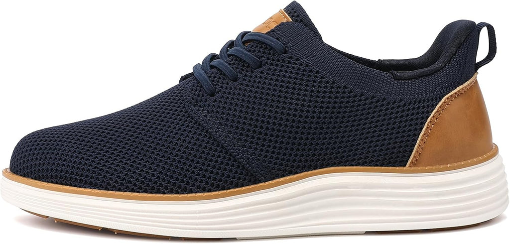 Boy's Slip On Casual Dress Sneaker Hands Free Fashion Shoes Comfortable Oxfords Mesh Tennis Breathable School Uniform
