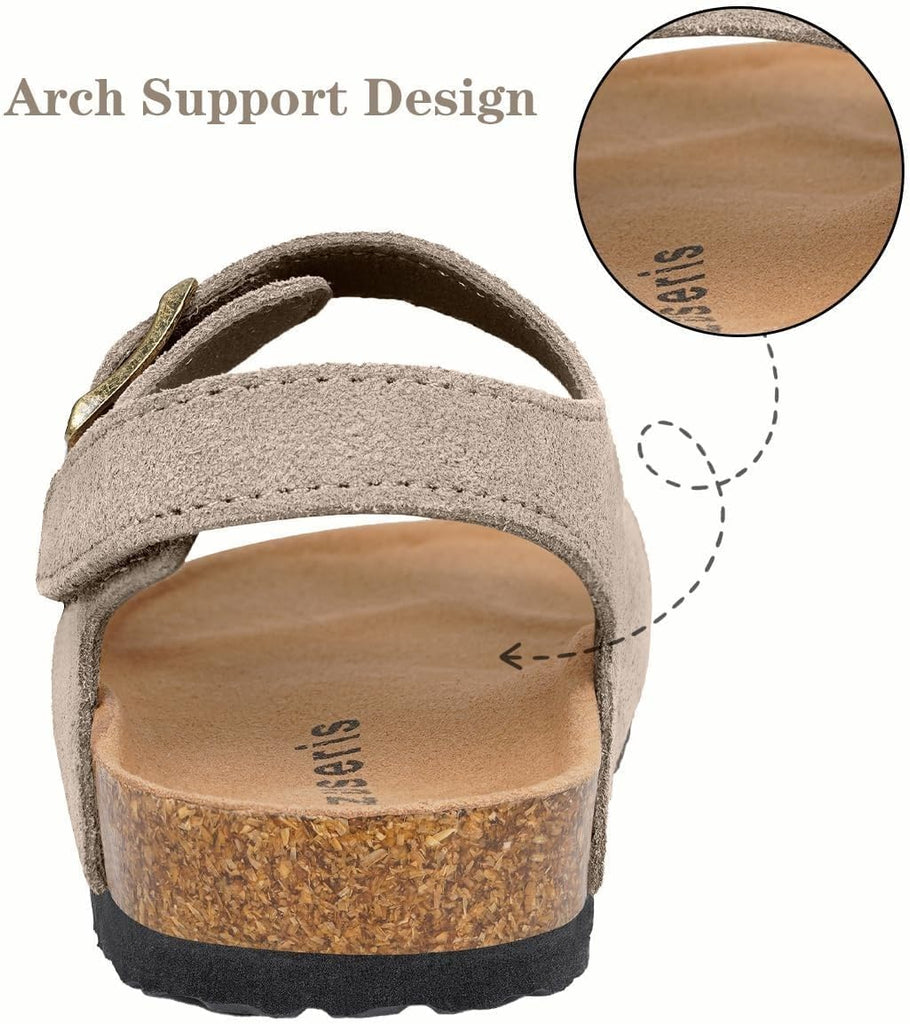 Kids Toddler Sandals Boys Girls Cork Footbed Sandal