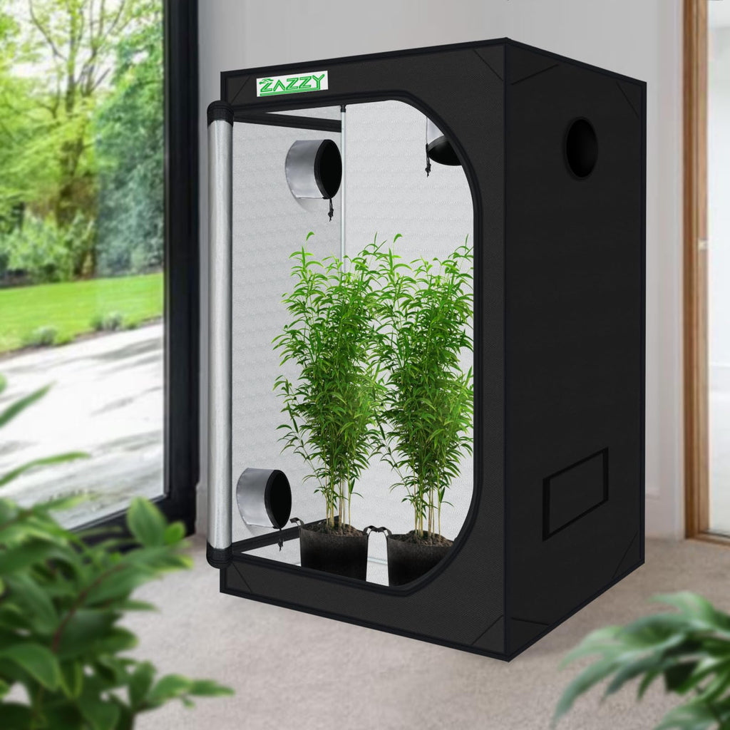 3x3 Grow Tent, 36"x36"x72" Growing Tent High Reflective Mylar