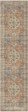 Oriental Kitchen Runners for Hallways, 2.5x10 Washable Runner Rug Non Slip, Soft Hallway Rug Distres