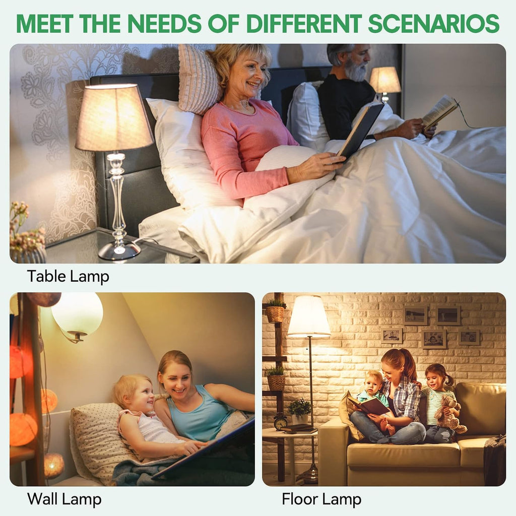 3-Way LED Bulb A19 E26, 50/100/150W Equivalent, 3000K Soft White