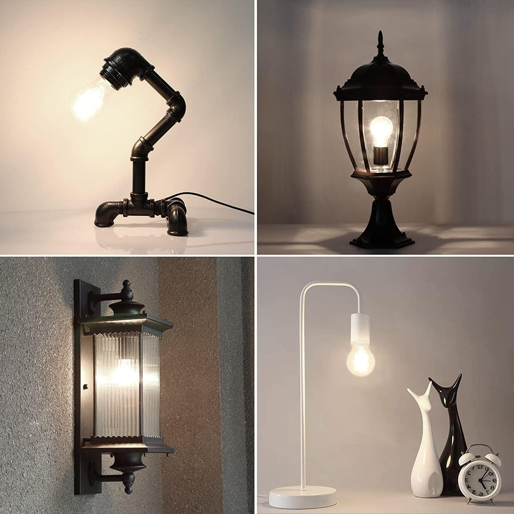 LED Edison Bulb 4W,Antique 40W Vintage Edison Bulb,E26 Light Bulb Non Dimmable Led Bulb 450 Lumens 4000K Daylight