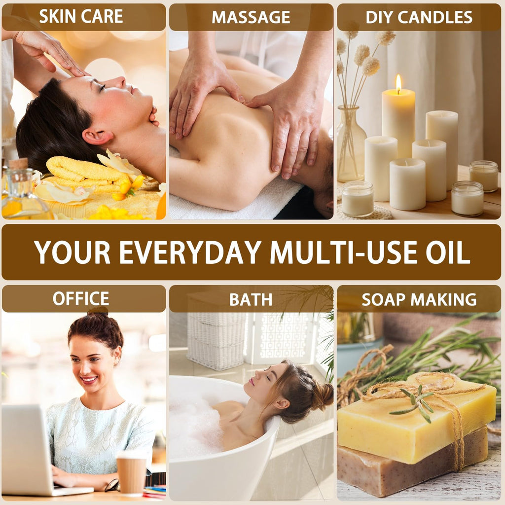 Vanilla Essential Oil, for Diffuser Aromatherapy Skin DIY Candle Soap Making