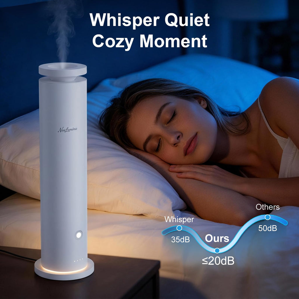 Waterless Diffuser Pro with 5 Scent Oils, Luxury Hotel-Class Essential Oil Diffuser Aromatherapy Machine with 1500 Sq