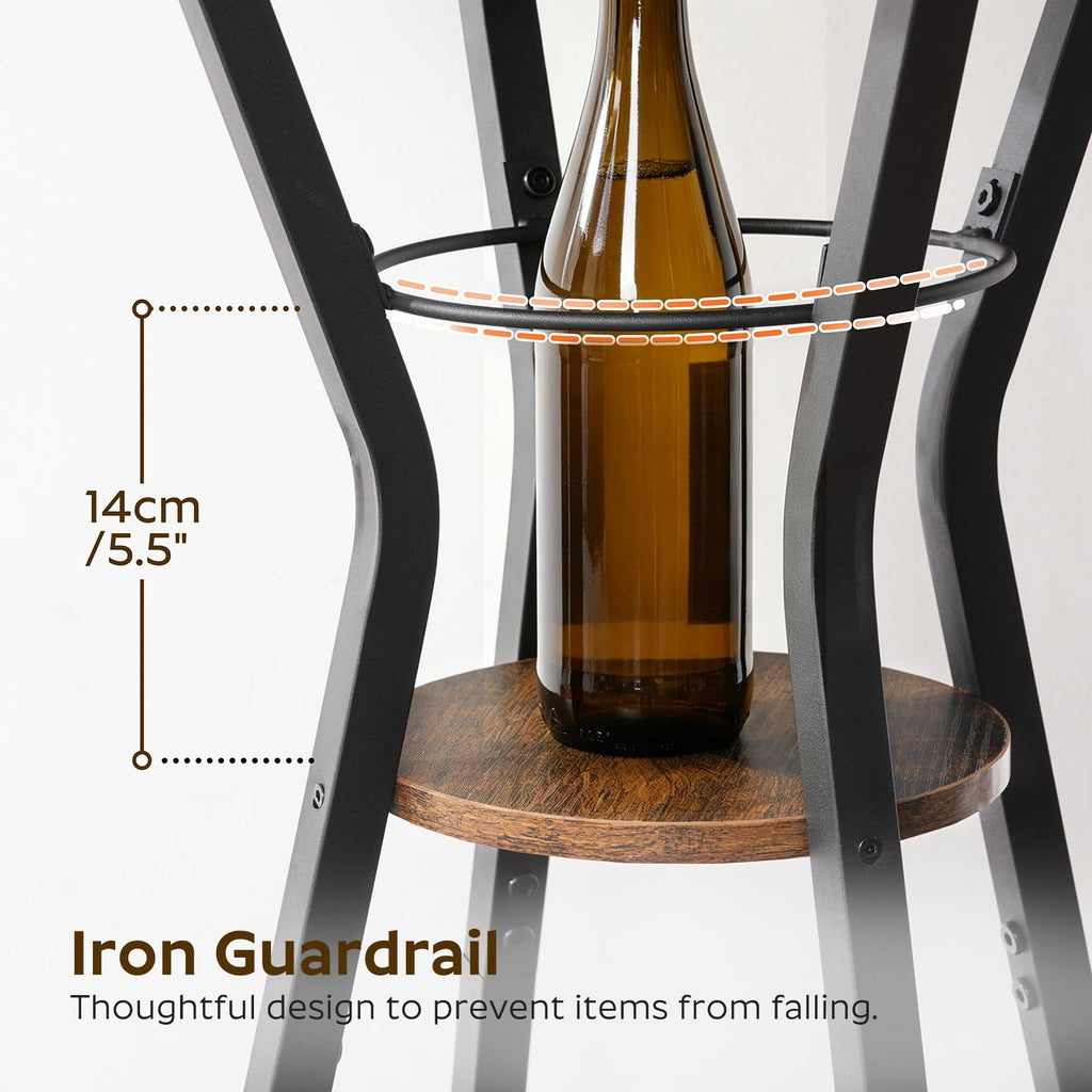 Bar Table, 2-Tier Round High Top Table, Pub Table, Home Bar Counter Height Tables, Bistro Tables, Meeting Room, Pub
