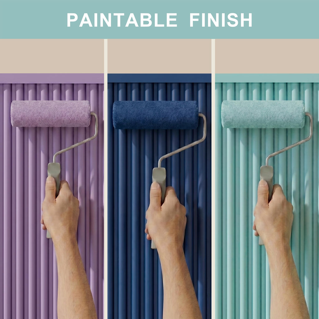 17PCS Wainscoting Panels Board and Batten Wall Panel kit Cover 22.43 Sq.Ft