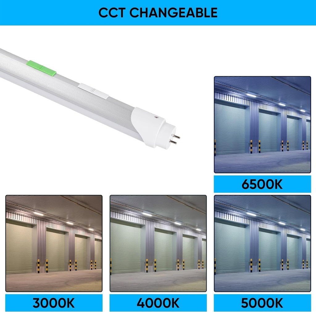 4FT T8 LED Tube Light, Type A+B, 12W/15W/18W/22W, 3000K | 4000K | 5000K | 6500K, Single and Double End Powered, Plug