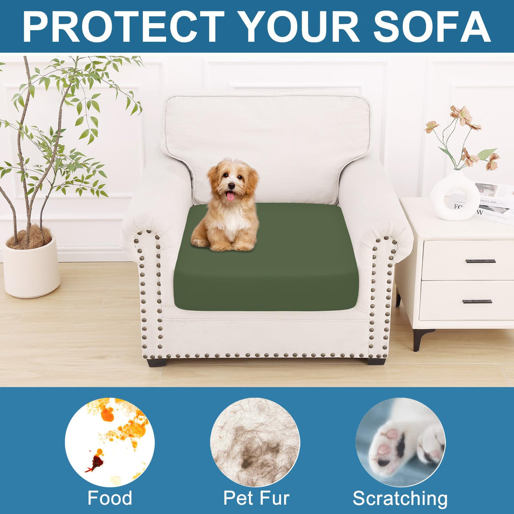 Couch Cushion Covers, Stretch Couch Covers for Sofa