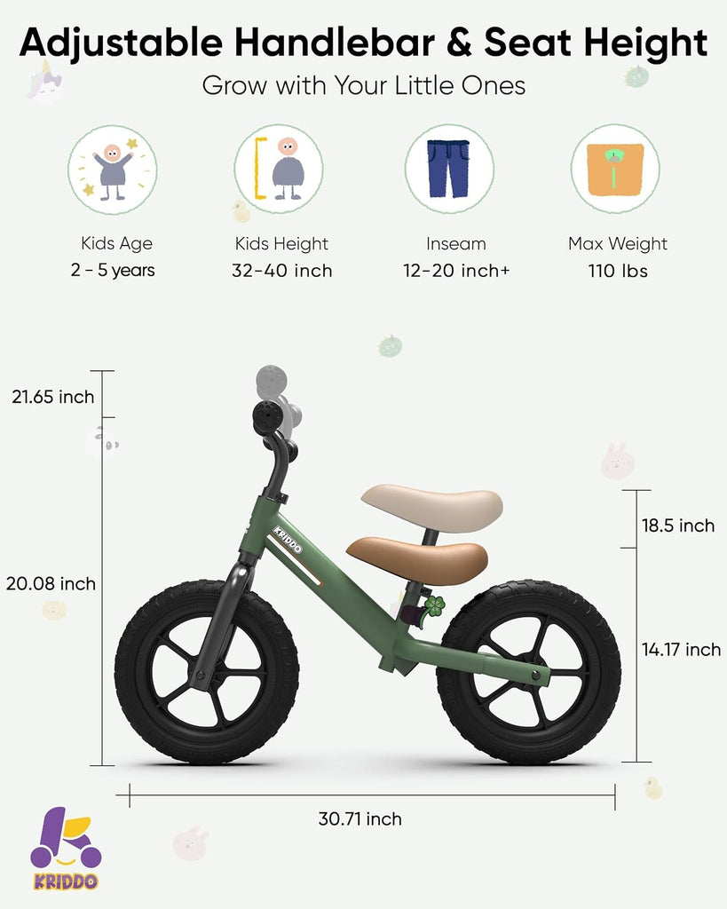 Toddler Balance Bike 2 Year Old: Toddler Bike Toys for 2-5 Years Old