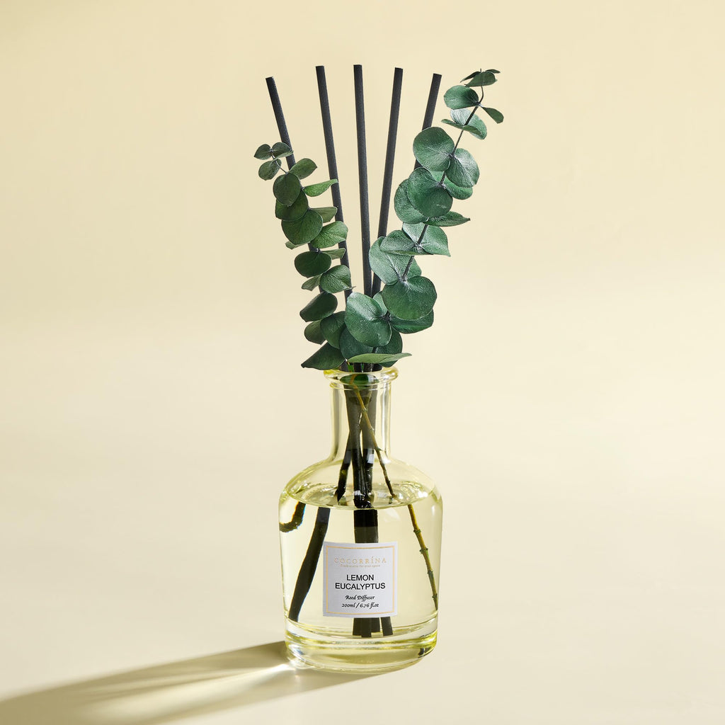 Lemon Eucalyptus Reed Diffuser, 6.76 oz