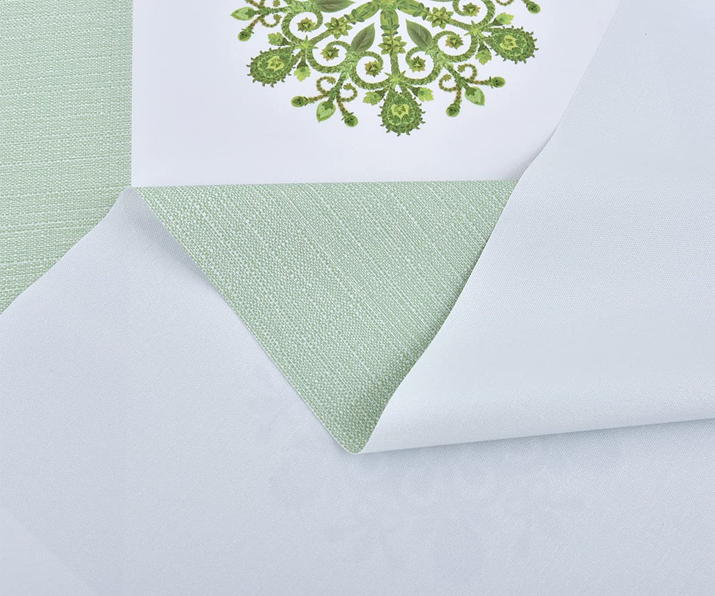 Vinyl Table Cloth for Rectangle Tables 102x55 Plastic Tablecloth