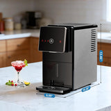 Countertop Nugget Ice Maker, 33 Lbs/24H Automatic Ice Dispenser, Self-Cleaning Portable Ice Machine, 1.8L Water Tank