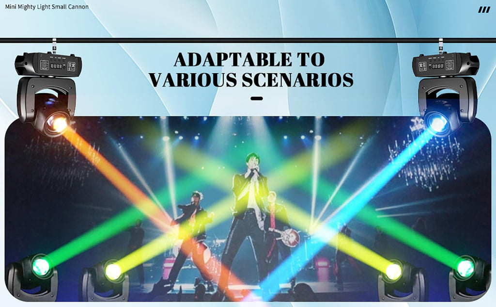 Moving Head Light, Stage Lighting(Flight Case+2 Lights)