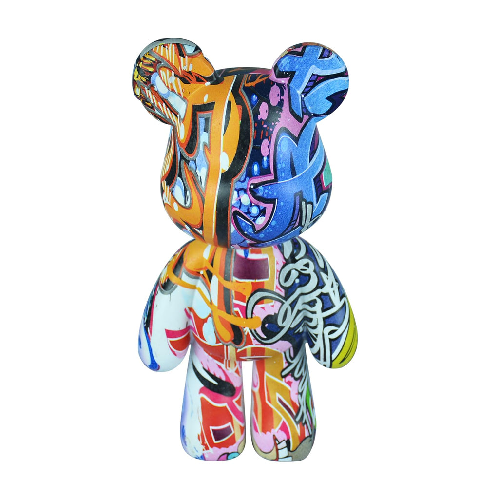 Bear Statue Resin Graffiti Animal Sculpture | Casa Home Living